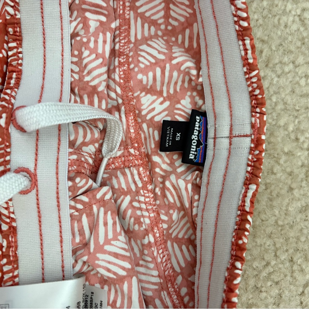 Patterned Orange Women's Shorts - image 3